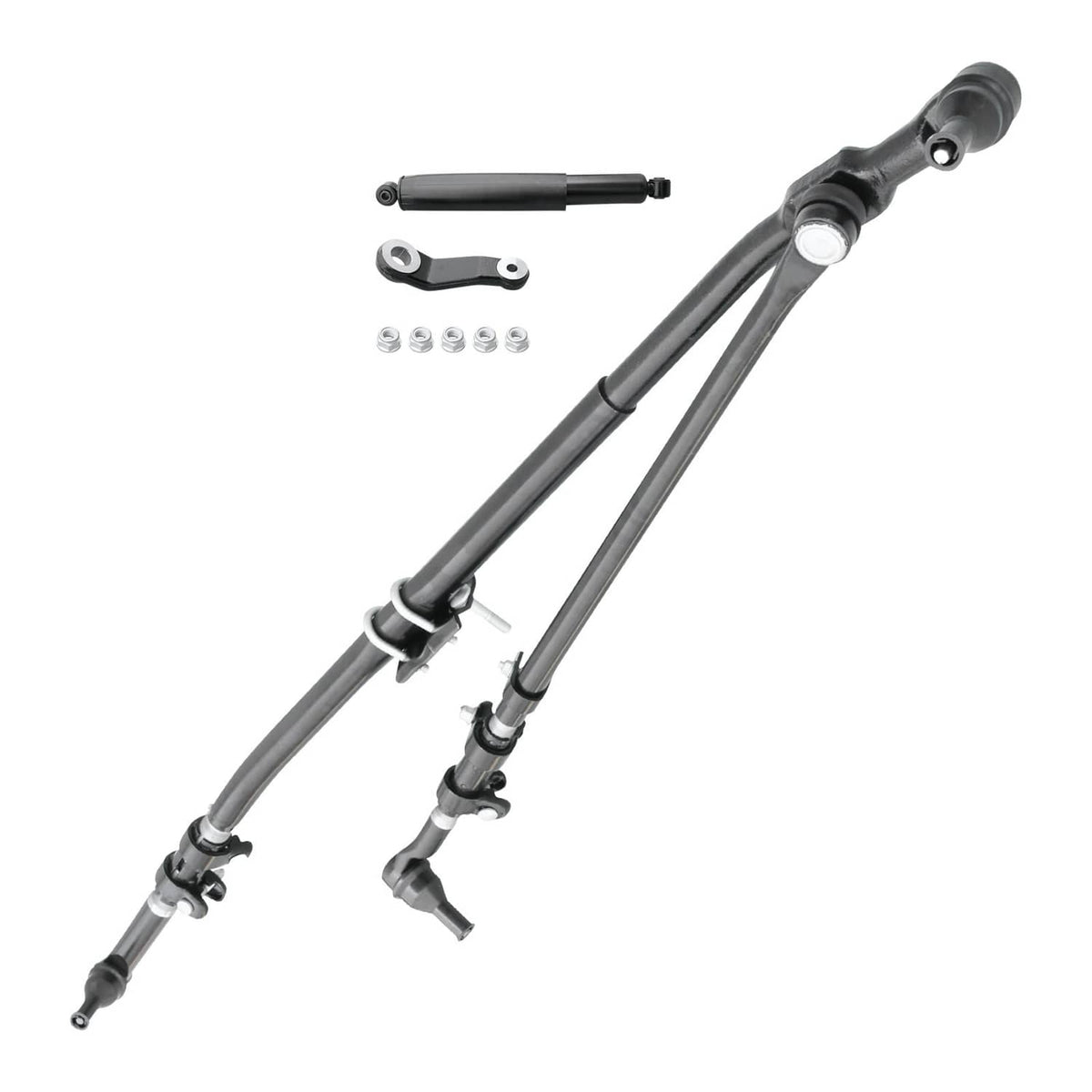Solidspare Upgrade Steering Linkage Drag Link Tie Rod Kit For Dodge Ram 1500 2500 3500