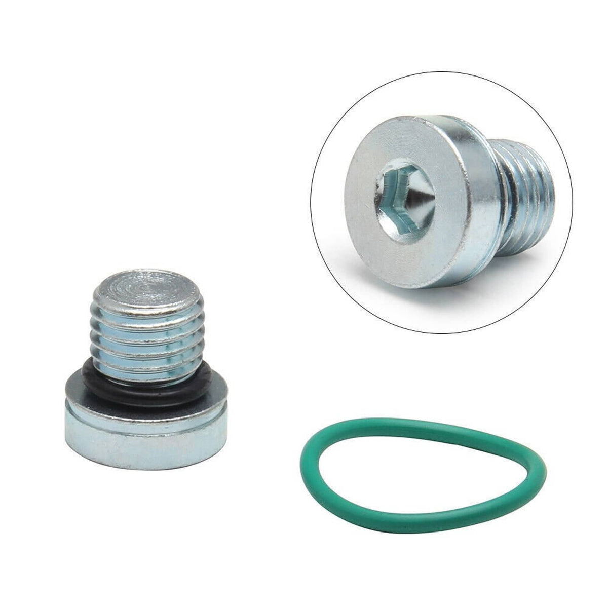 Solidspare 6E7Z9A332A Oil Fuel Updated Stand Pipe Dummy Plug Kit for Ford F250 6.0L Diesel