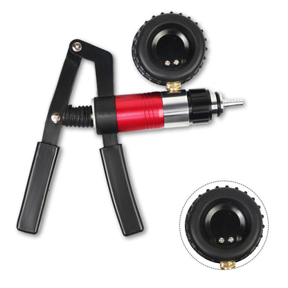 Solidspare 21pcs Hand Held Vacuum Pressure Pump Tester Brake Fluid Bleeder Bleeding Tool US
