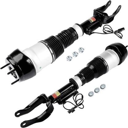 Solidspare Pair Front Air Suspension Shock Struts w/ADS For Mercedes W166 X166 GL450 GLS550