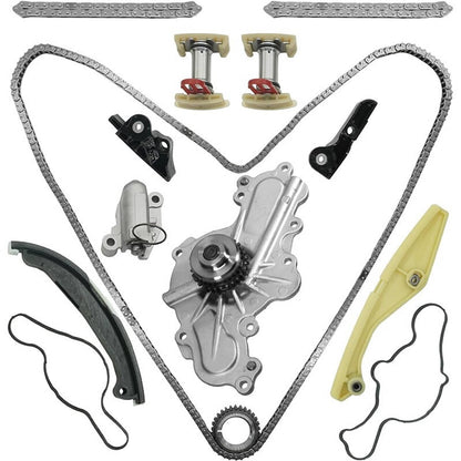 Solidspare Timing Chain Kit & Water Pump For 2011-2019 Ford F150 Explorer Edge Flex 3.5 3.7