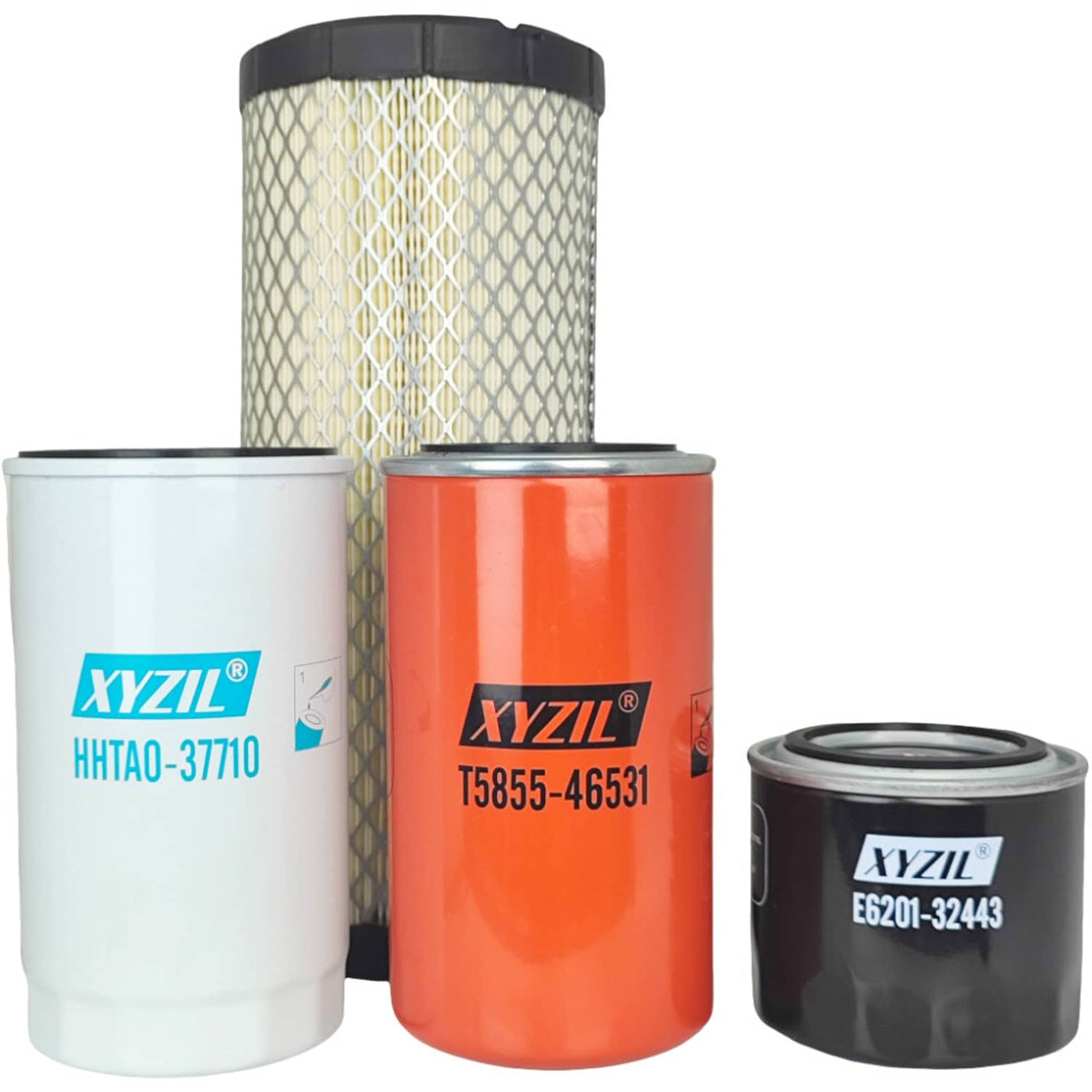 Solid Spare Maintenance Service Filter Kit Fit for Kioti CK3510H CK4010H HST Compact Tractor