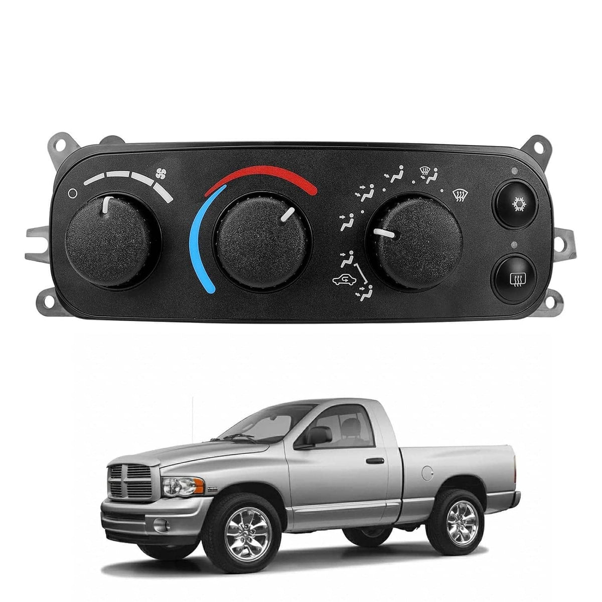 Solidspare A/C Heater Climate Control Module 599-212 For 2002-2005 Dodge Ram 1500 2500 3500