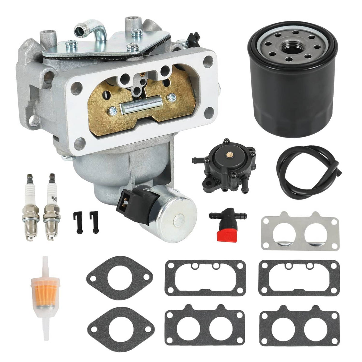 Solidspare Carburetor for Kawasaki FH641V FH661V FH721V FX850V FH601V FX801V with 49065-072