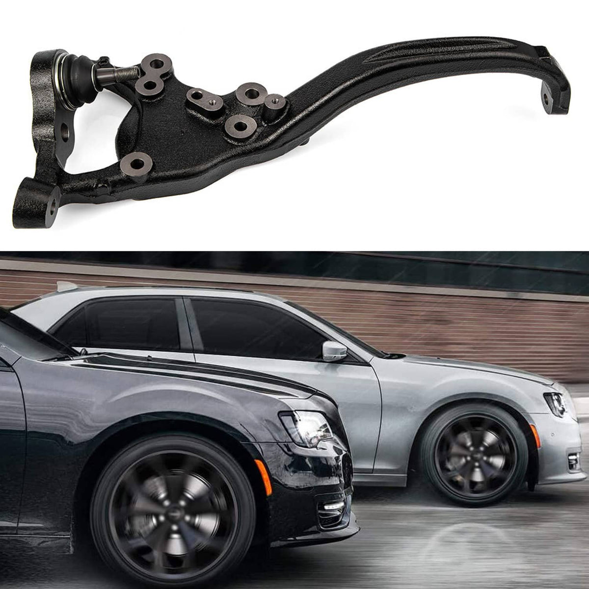 Solidspare Front LH Steering Knuckle for Dodge Challenger Charger Chrysler 300 2012-2021