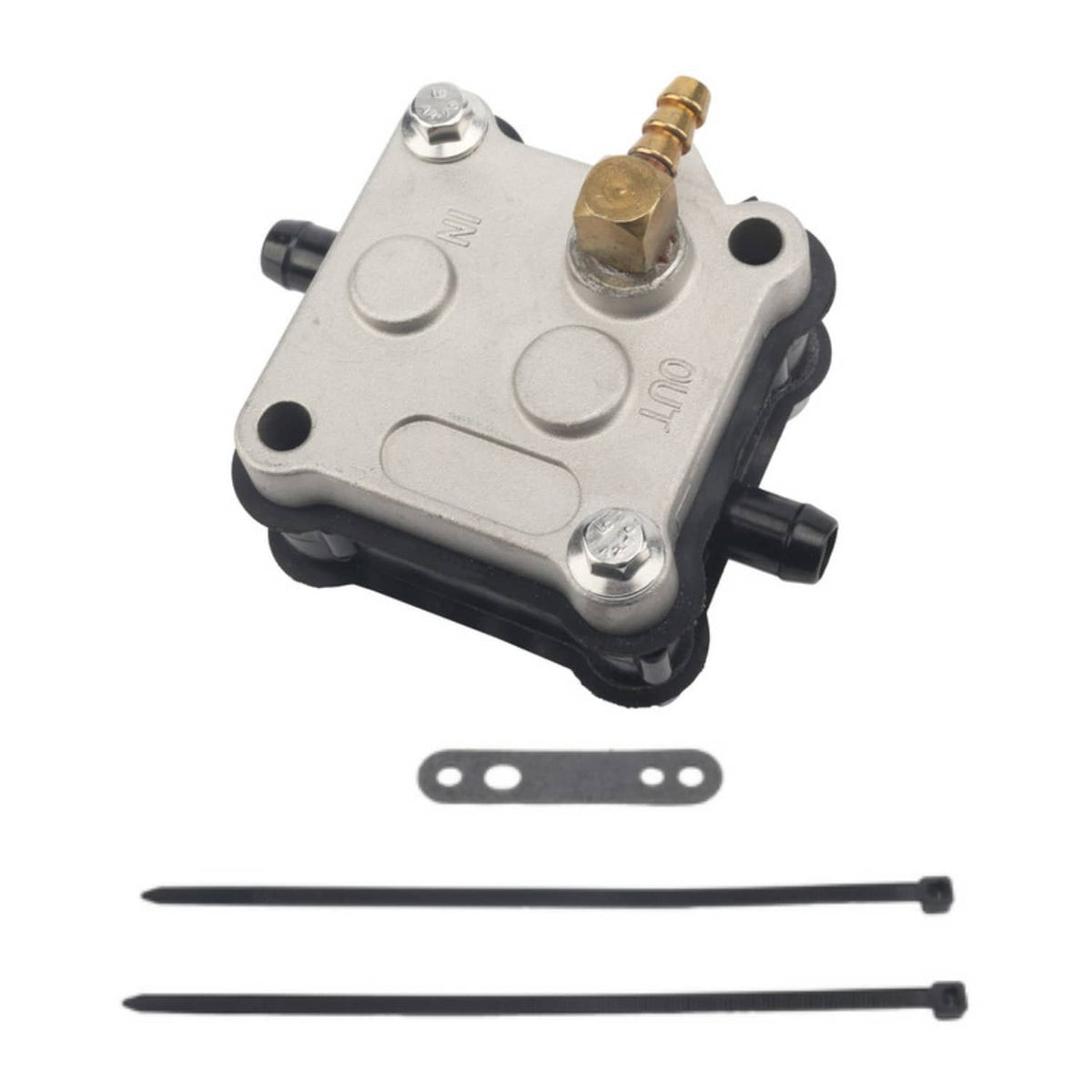 Solid Spare Fuel Pump Assembly & Gasket For Mercury 115 2Stroke 14360A71 14360A43 14360A78