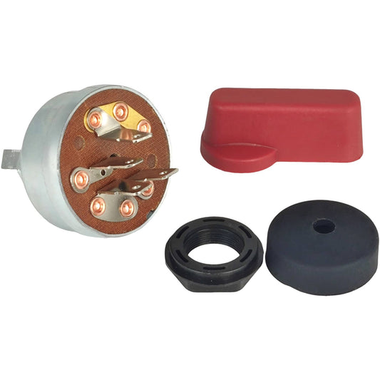Solid Spare Ignition Switch w/Handle & Dust Grommet 176606 for Miller Welder 4 Position