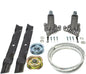 LT3000 42" MOWER DECK REBUILD KIT SPINDLES BLADES BELT IDLERS FITS CRAFTSMAN