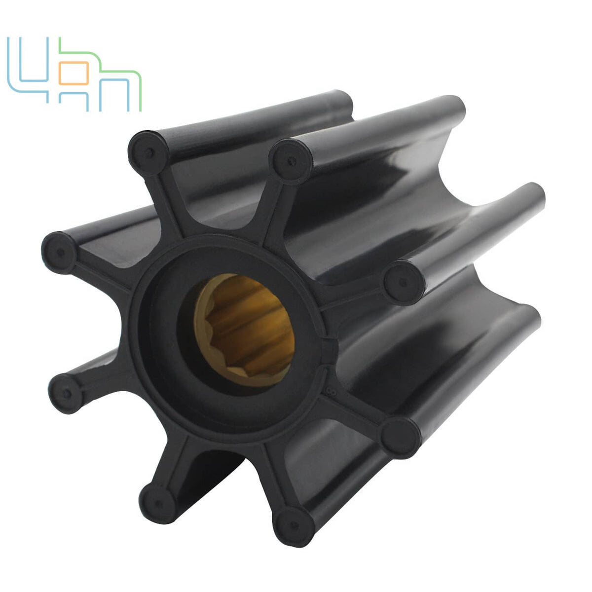 Solid Spare Water Pump Impeller for Jabsco 17018-0001 Mercury 47-816814T Caterpillar 3N5895