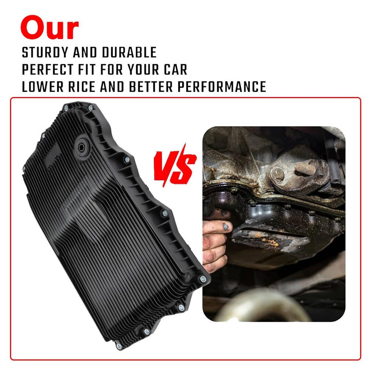 Solidspare Auto Transmission Oil Pan For Ram 1500 Dodge Charger Jeep Grand Cherokee 8HP70