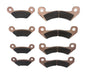 (2) Front and Rear Brake Pads for XUV 825i S4 850D 855D John Deere Diesel Gator