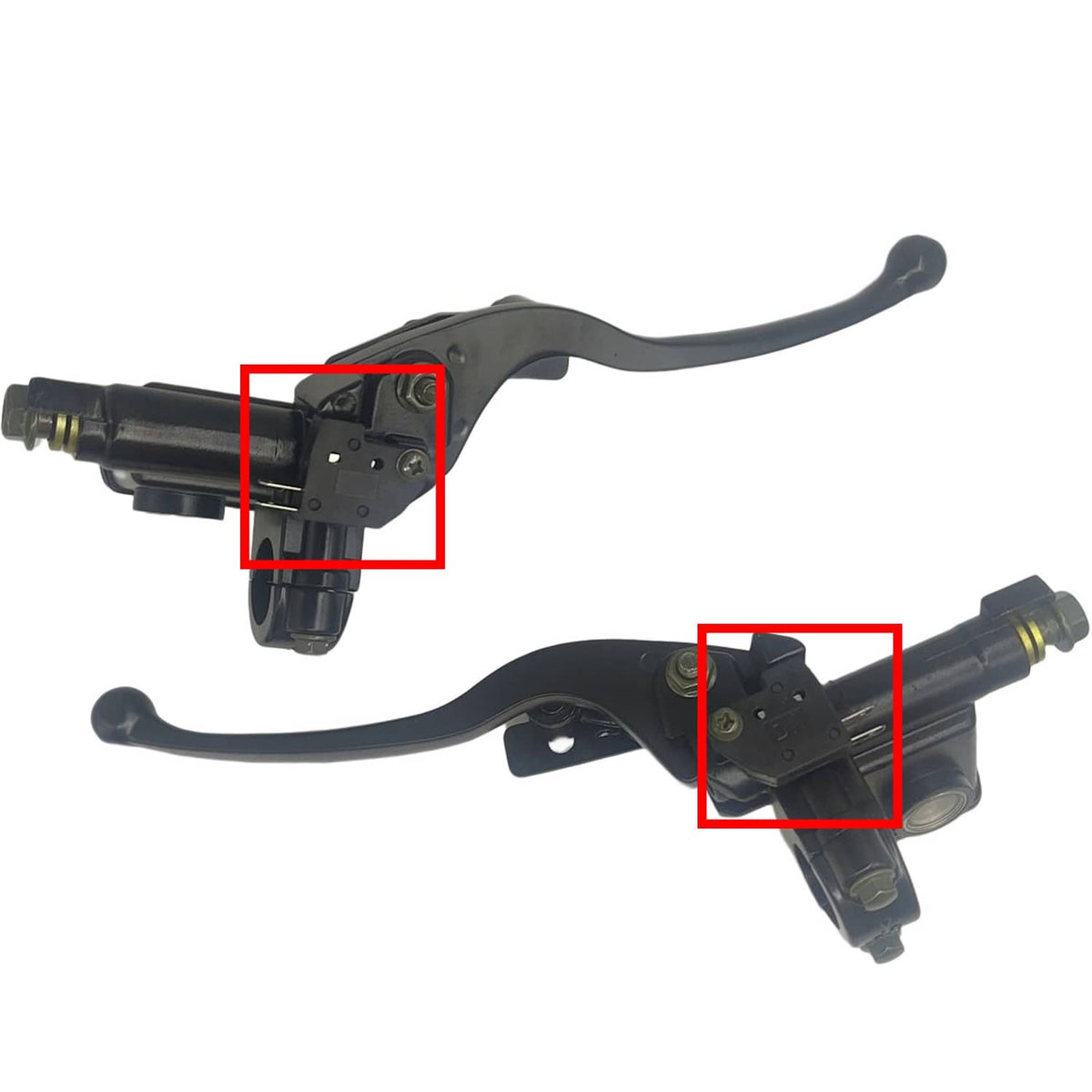 Solidspare Left+right Motorcycle Front Brake Light Stop Switch Click Front Lever Clutch