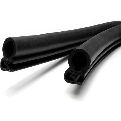 Solidspare Front Door Window Run Sweep Felts Weatherstrip Seals Kit for Chevy GMC Truck
