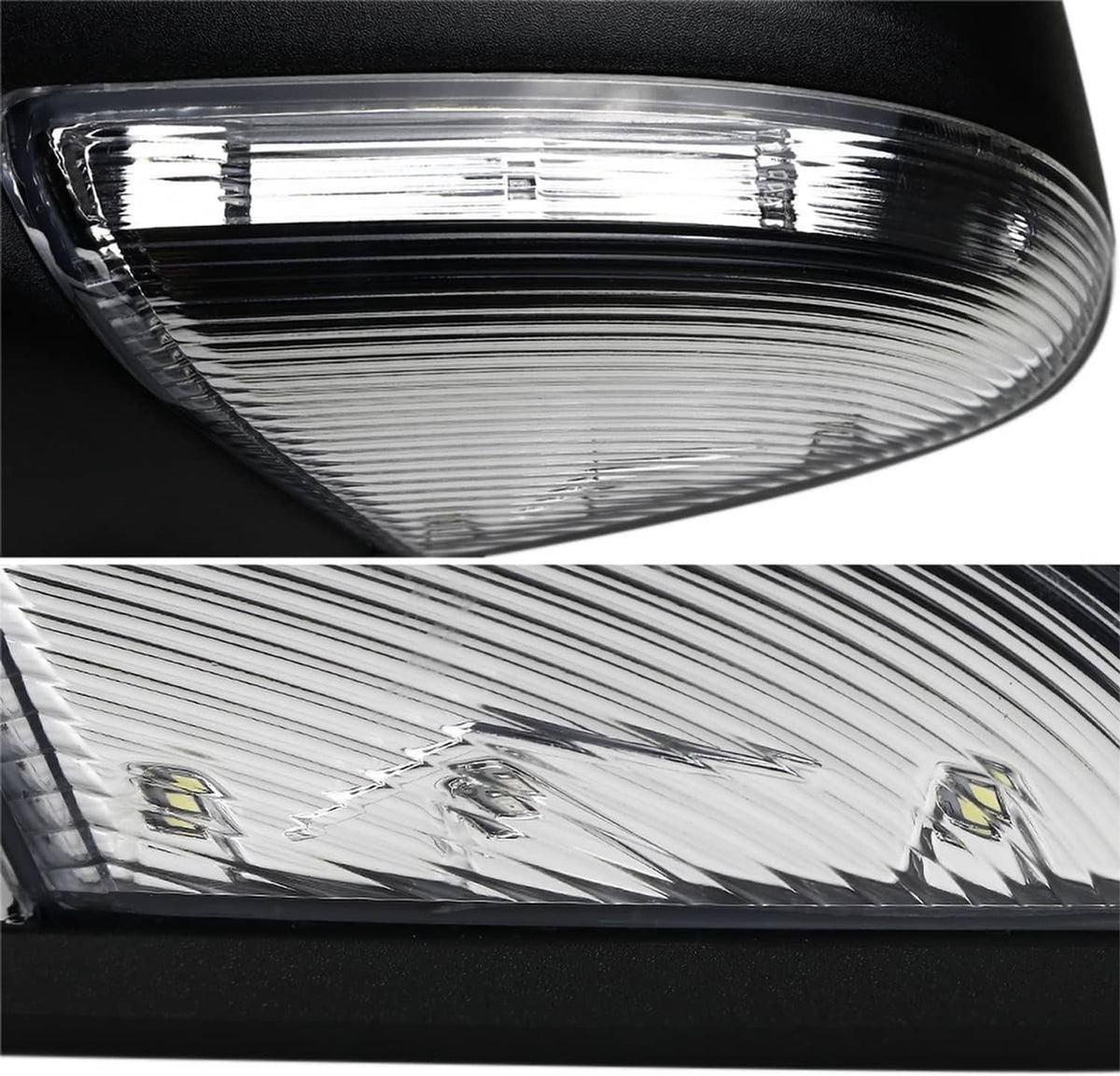 Solidspare Left / Driver Manual Fold+Heated+Temp Sensor Mirror For 2013-2019 Dodge Ram 1500