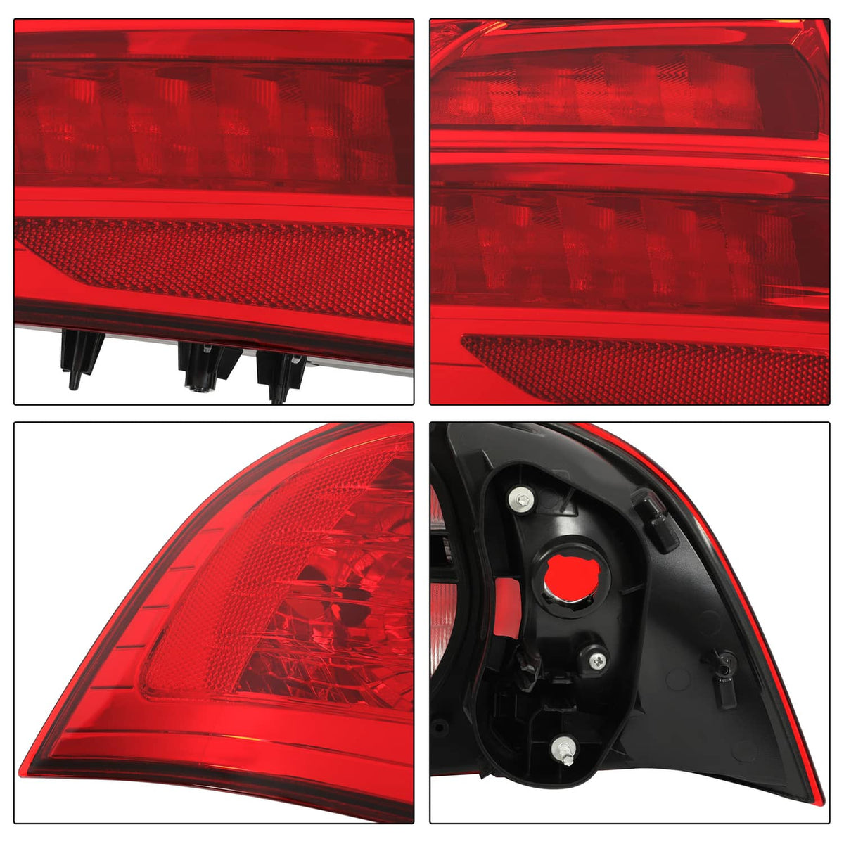 Solid Spare Driver Left Side Tail Light Assembly Rear Brake Lamp For Acura TL 2004-2008