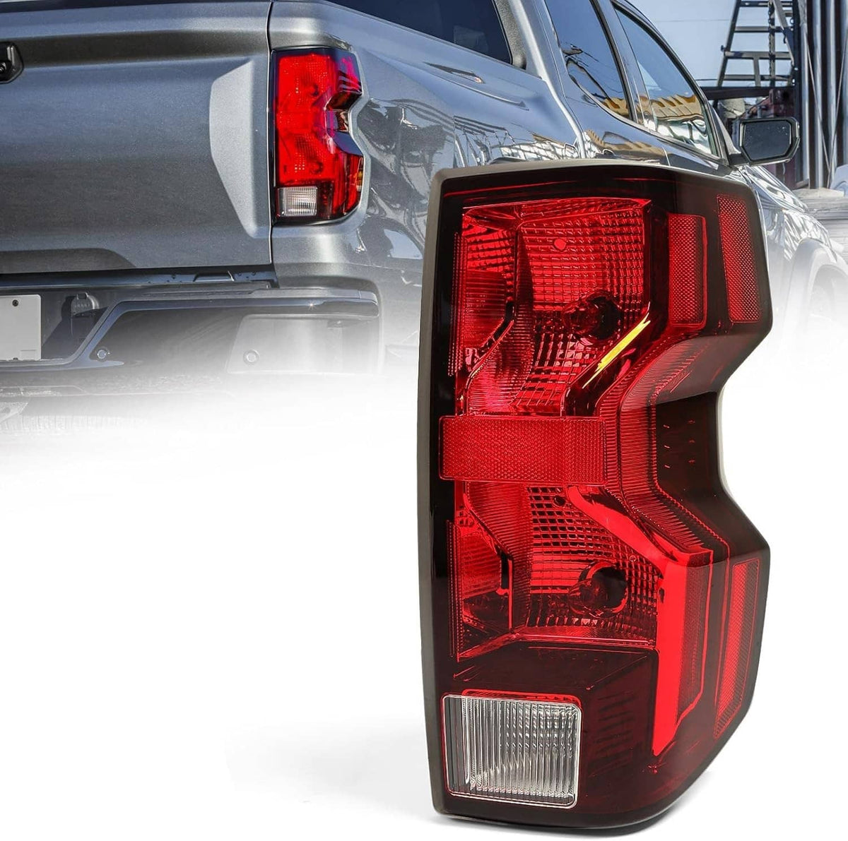 Solidspare LED Tail Light Brake Lamp W/ Bulb Right Passenger For 2023-2024 Chevy Colorado