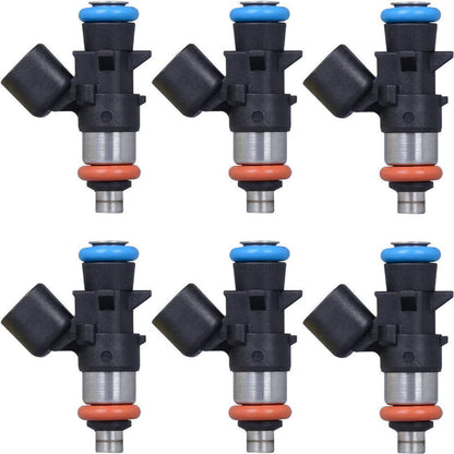 Solidspare 6Pcs Fuel Injectors for 2011-2019 Chrysler Dodge Ram Jeep 3.6L V6 0280158233