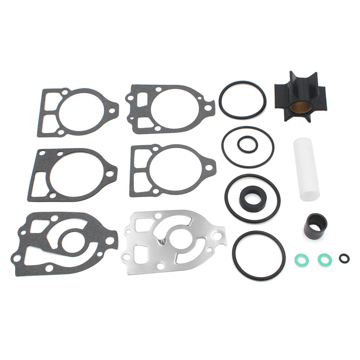 Solid Spare Marine 47-89984Q5 Water Pump Repair Service Kit for Mercury 65-225 Outboard NEW