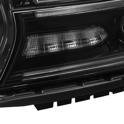 Solid Spare For 2015-2022 2023 Dodge Charger LED DRL Projector Headlight Driver Side Left