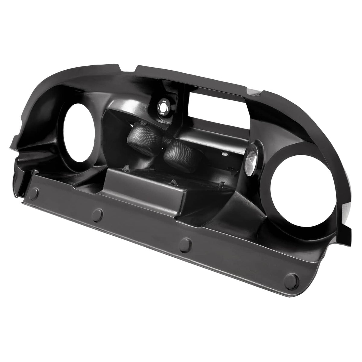 Solidspare For Club Car Precedent Carbon Fiber Style Golf Cart Radio Dash Dashboard Cover