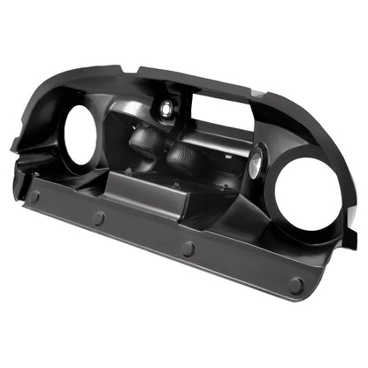 Solidspare For Club Car Precedent Carbon Fiber Style Golf Cart Radio Dash Dashboard Cover