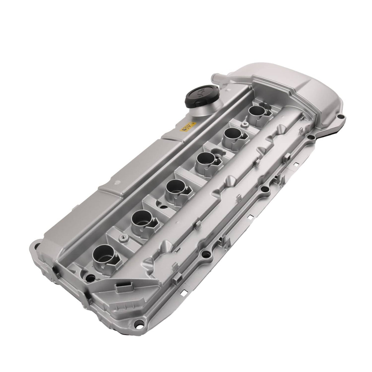 Solidspare Aluminum Engine Valve Cover W/ Gasket For BMW M54 E46 325Ci 325i 330i 525i X3 X5