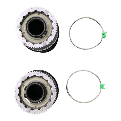 Solidspare 2x Front Auto Locking Hub 4x4 For 1999-2004 Ford F250 F350 F450 F55 Super Duty