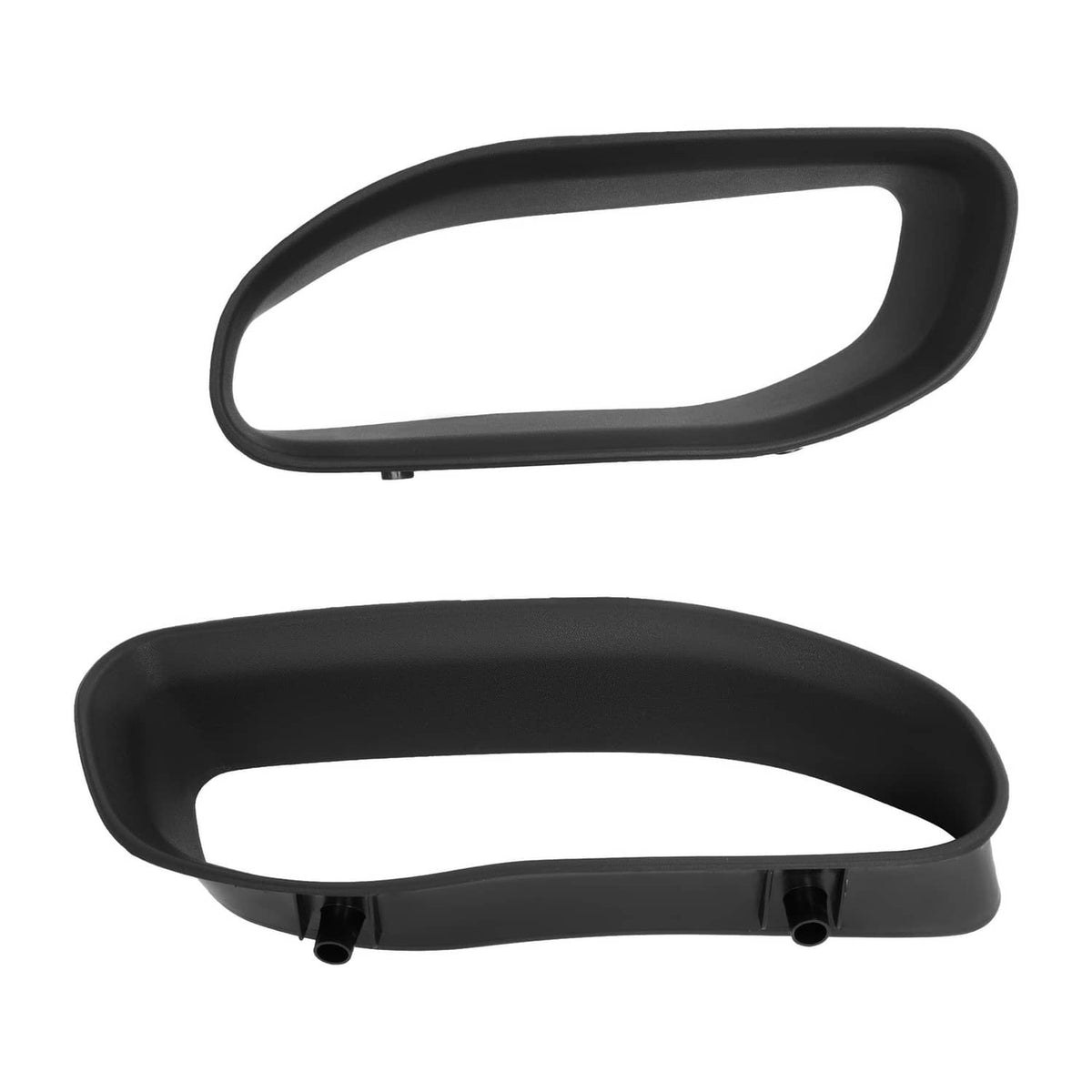 Solid Spare Pair Heavy Duty Front Car Tow Hooks with Hardware Kits For Ram 1500 DT 2019-2024