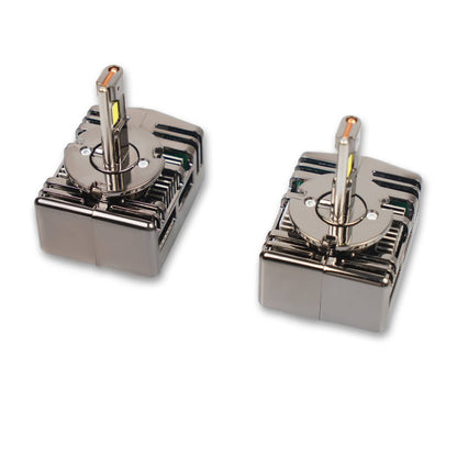 Solidspare 2Pcs D5S LED Headlight Bulbs Hi-Lo for 2016-18 Chevy Silverado 1500 Replace HID