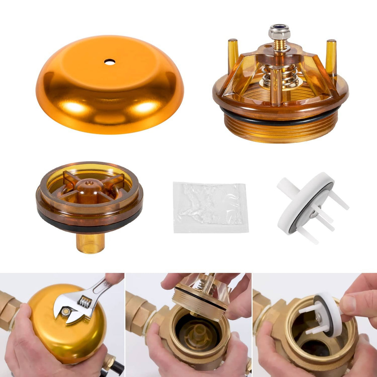 Solidspare 905-212 1" & 1-1/4" Bonnet and Poppet Repair kit & 905-052 & 765 EBV Canopy Kit