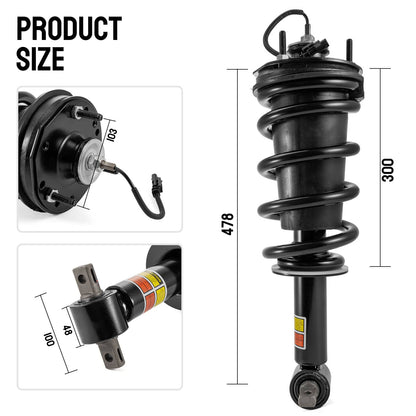 Solidspare Front & Rear Shock Strut Assys for GMC Sierra 1500 Denali 2015-2018