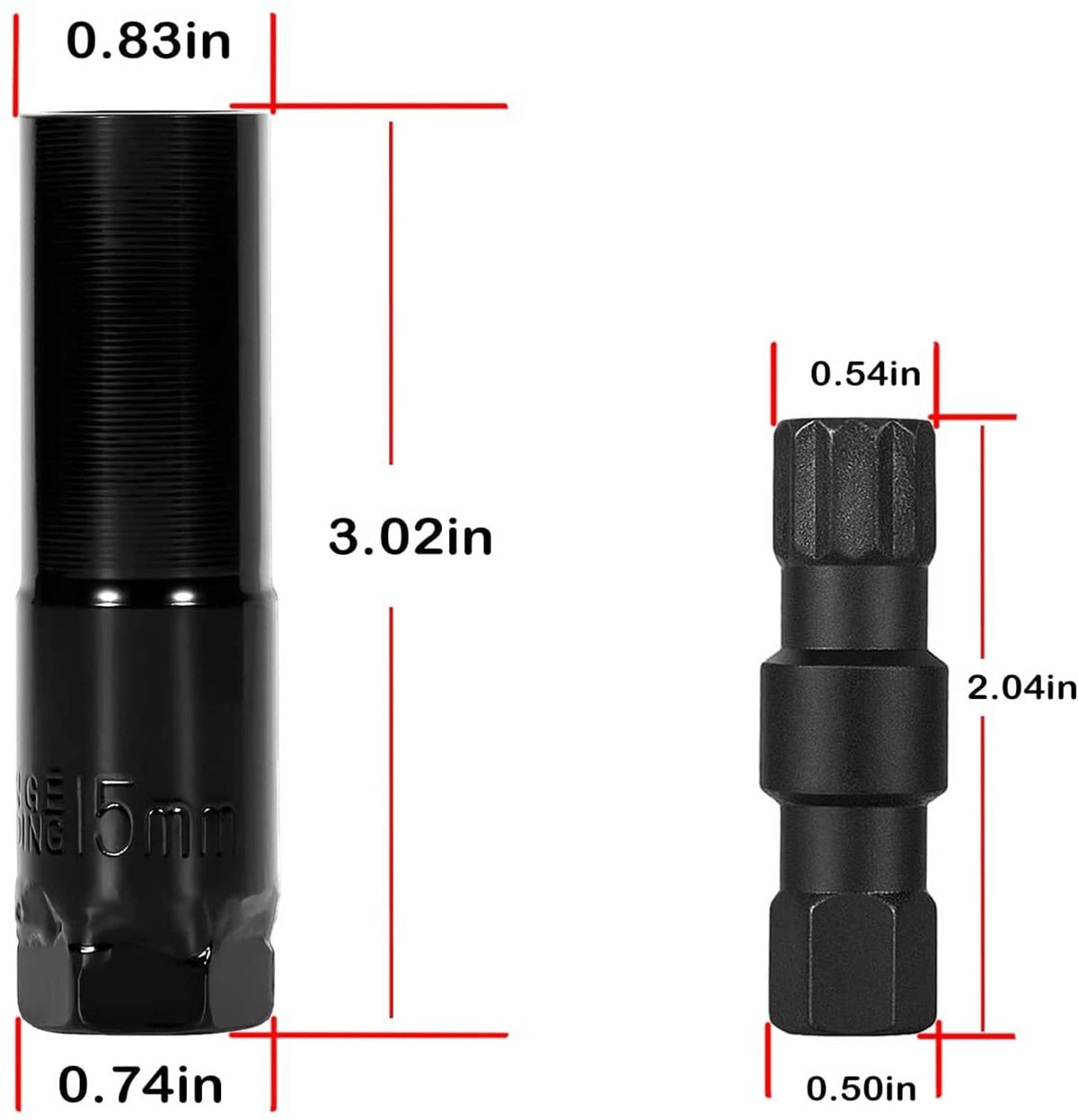 Solid Spare Shift Cable Tool Socket & Hinge Pin Tool for Mercruiser Alpha One Gen I Gen II