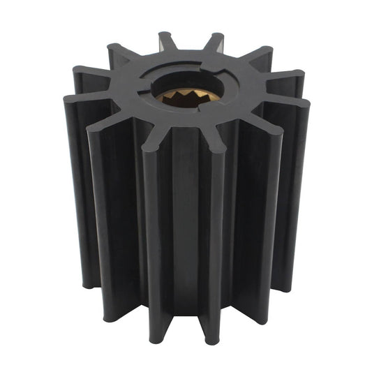 Solid Spare Water Pump Impeller replace 17938-0001 yanmar148687-42830 12-blades Raw sea pump