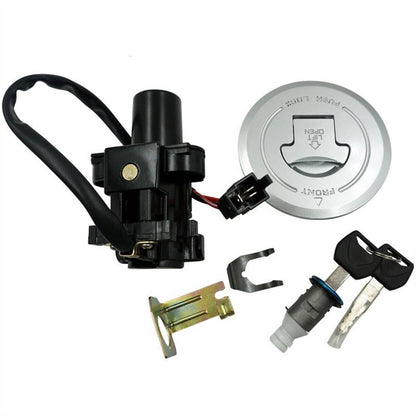 Solidspare Ignition Switch Gas Cap Seat Lock Key For Honda CBR CBR250R CBR300R 2011-2018