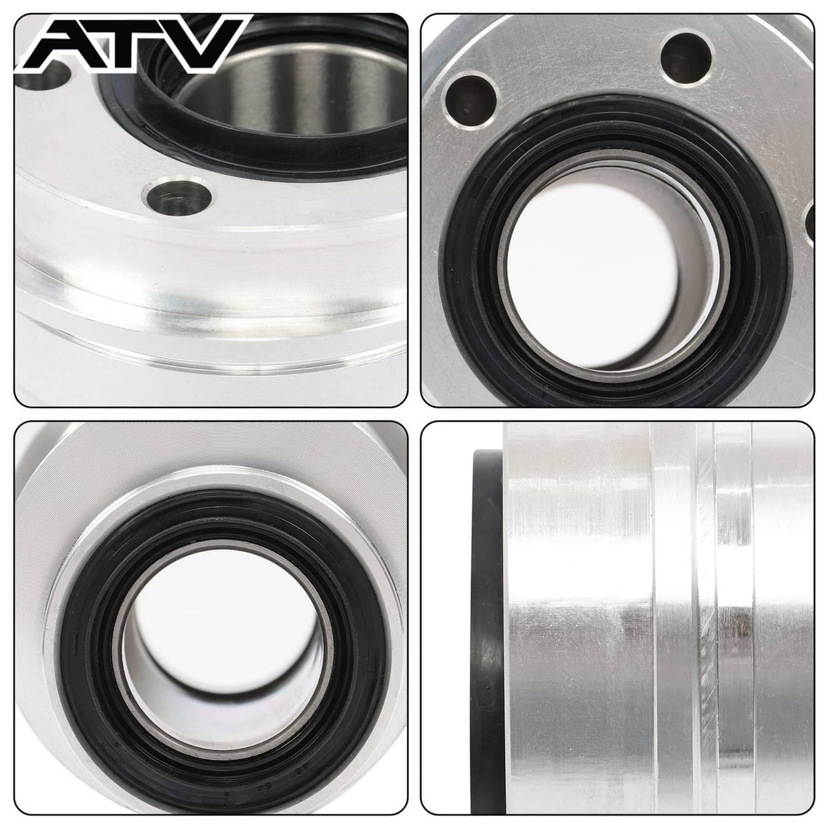 Solidspare Rear Axle Bearing Carrier Hub For Yamaha Raptor 700 700R 06-2020 1S3-25311-01-00