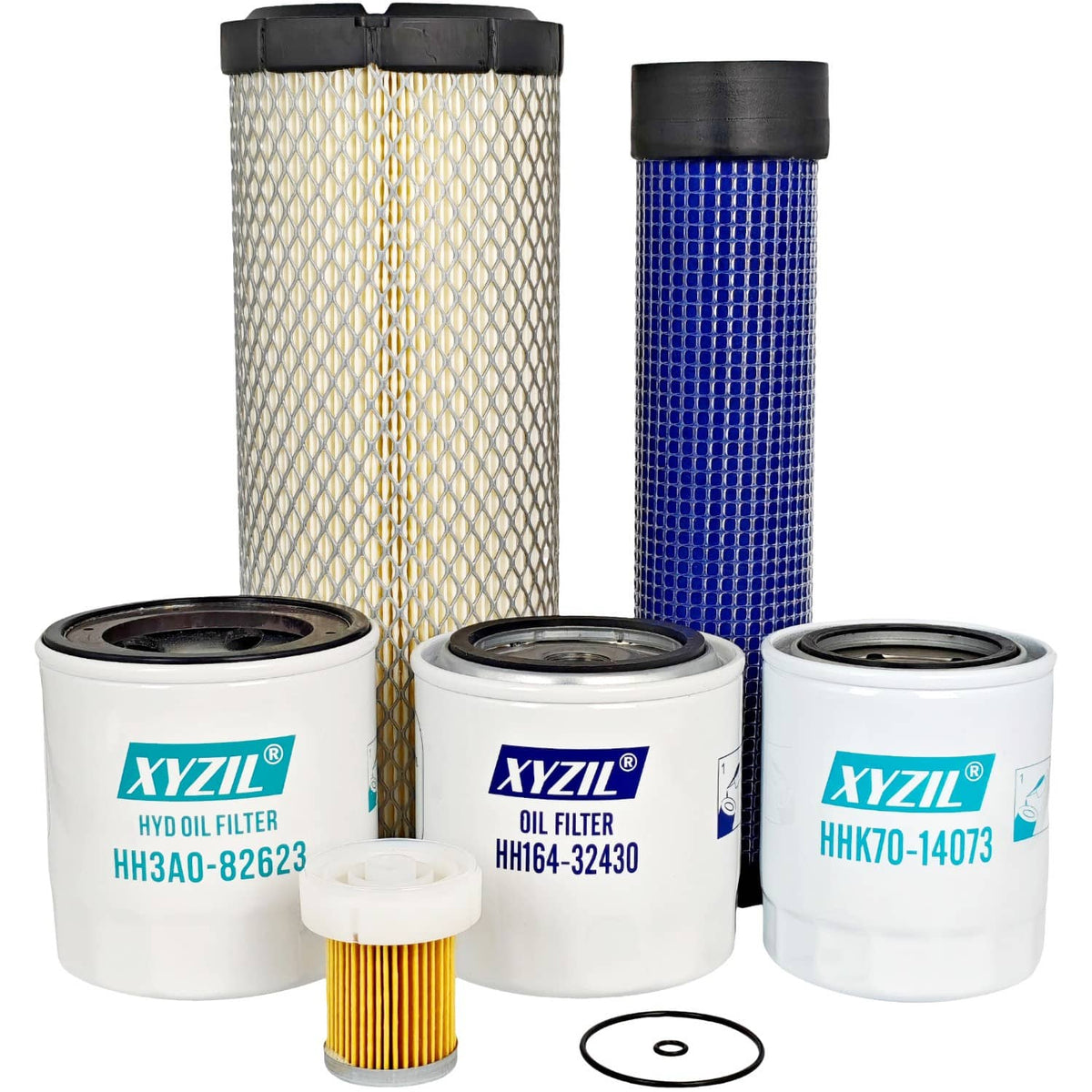 Solid Spare Maintenance Filter Kit Fit for Kubota L2800 L3400 L3700SU L3800 HST L3200