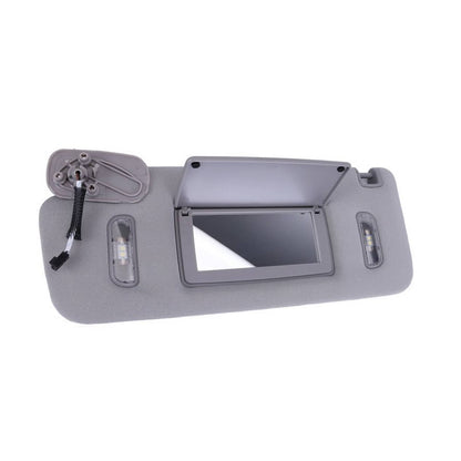Solidspare Gray Left Driver Side Sun Visor W/ Light For Chevrolet Suburban Tahoe 2015-2019