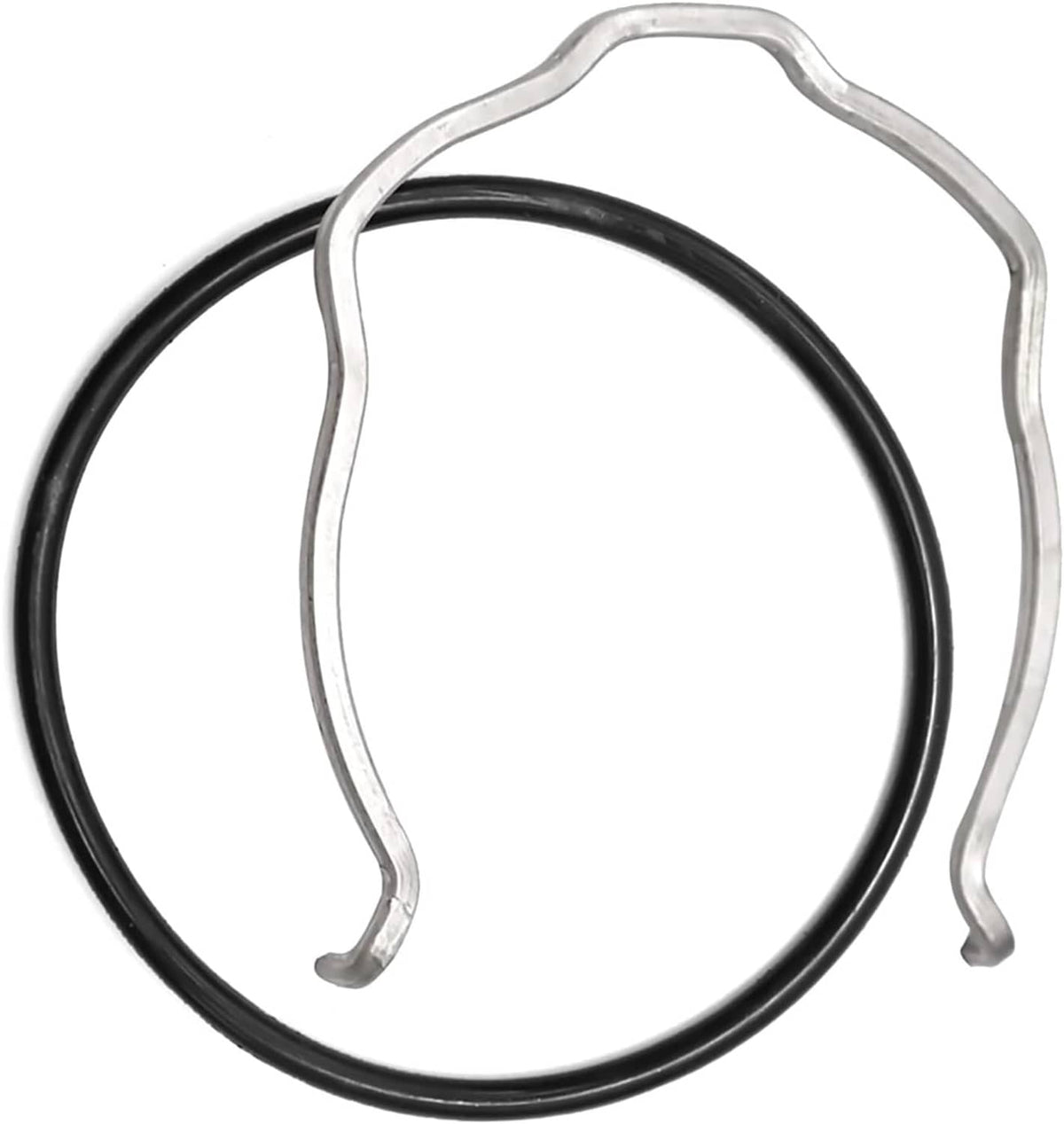 Solidspare Car Charge Pipe C Clip + O Ring Seal Gasket Set for BMW N54 N55 335i 135i X5