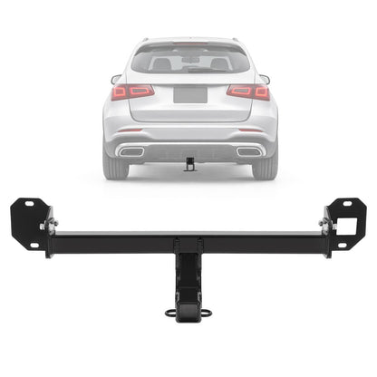 Solid Spare Class 3 Trailer Hitch 2" Receiver Tube Towing For Mercedes-Benz GLC300 16-22