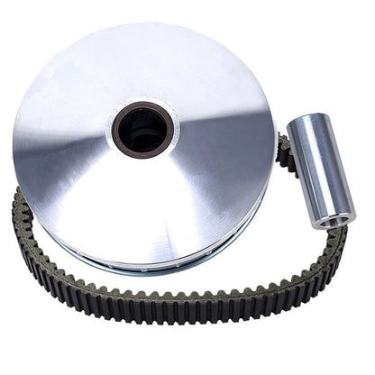 Solidspare Primary Clutch Sliding Sheave & Drive Belt For Yamaha Kodiak Rhino Wolverine 450