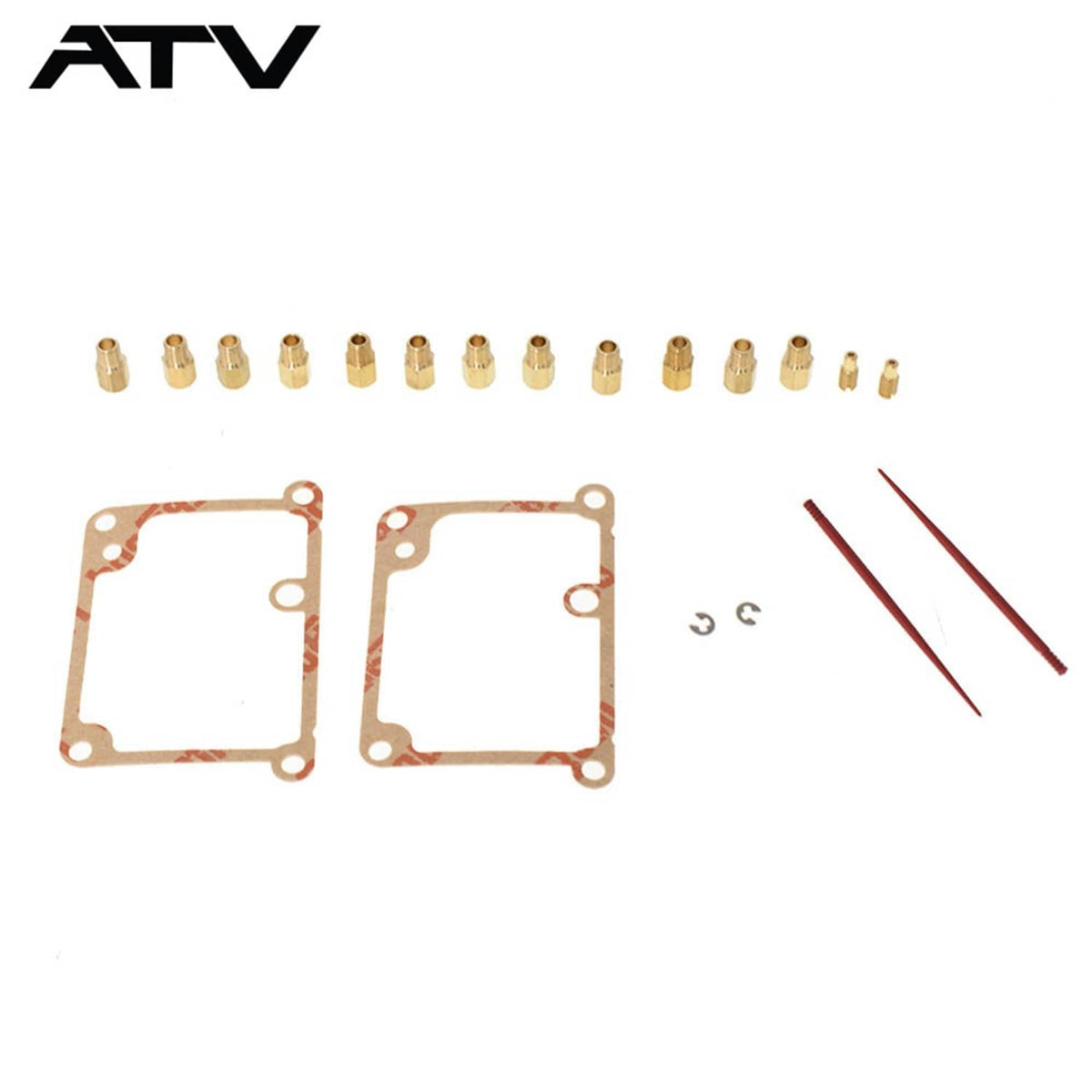 Solidspare Fit For Yamaha Banshee Full Jet Kit Include 12 Main Jets 2 Pilot 2 Needles