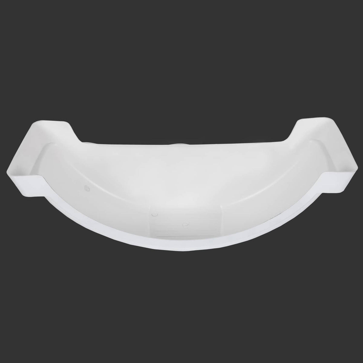 Solidspare Pair of White Single Axle Trailer Fenders for Boat 13" Wheels Tire Skirt