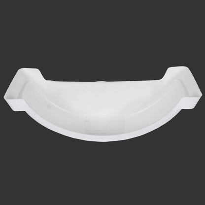 Solidspare Pair of White Single Axle Trailer Fenders for Boat 13" Wheels Tire Skirt