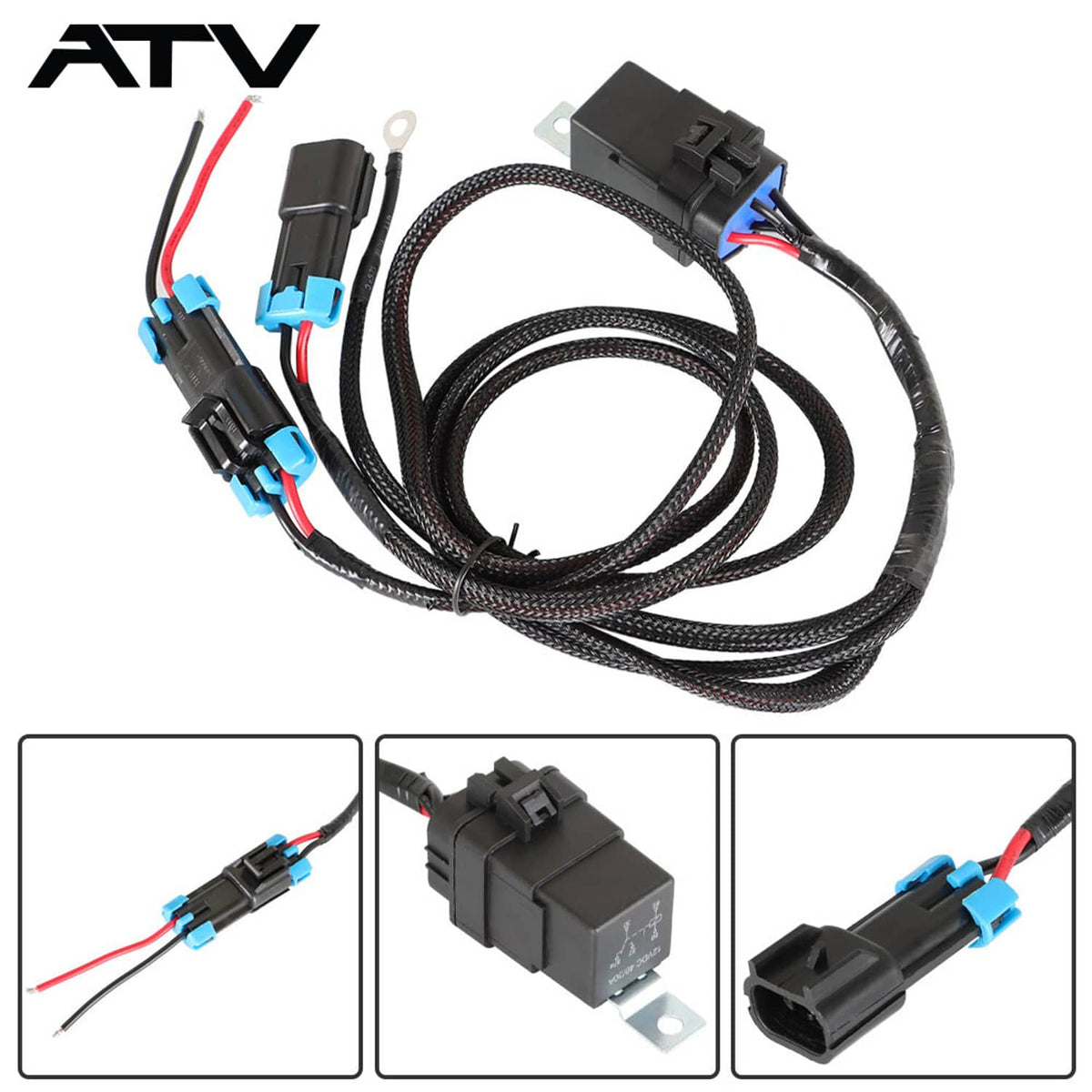 Solidspare Back Up /Reverse Light Harness Relay Kit For Polaris Ranger XP 1000 2018-2021
