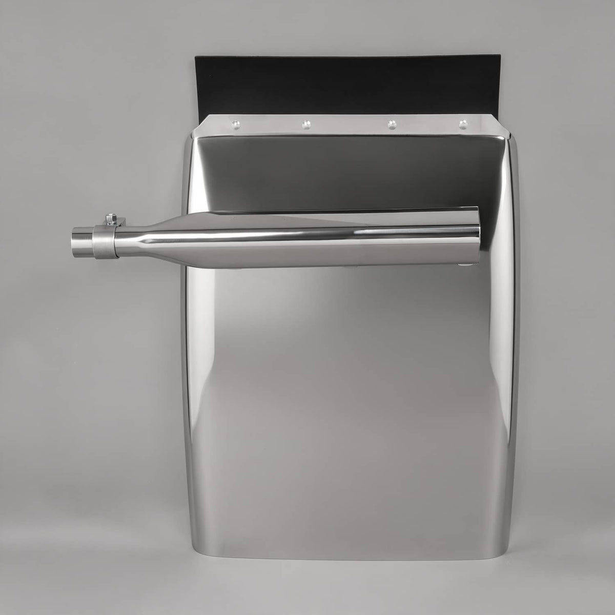 Solid Spare 34"x24" stainless steel quarter fender kit pair universal truck w/ Support Tube