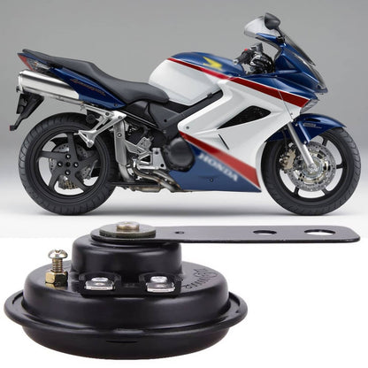 Solidspare 12V Waterproof Loud 105dB Universal Motorcycle Car ATV Scooter Snail Auto Horn