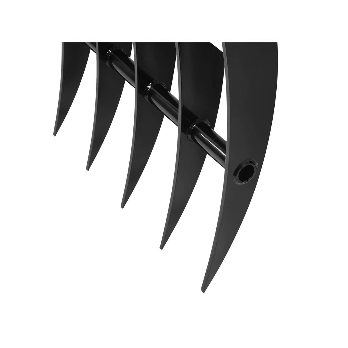 Solidspare Mini Excavator Attachment Rake 5 Tools For Mini Excavator  Heavy Duty Thick