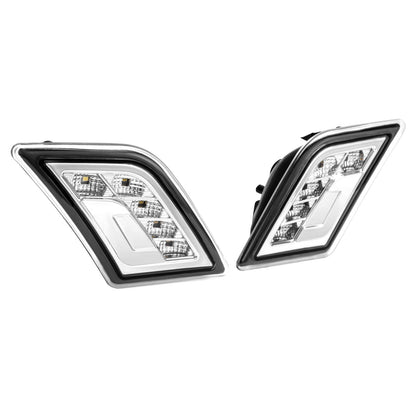 Solid Spare LED Bumper Side Marker Lights For Mercedes-Benz C300/C350/C63 AMG 4-Door 08-11