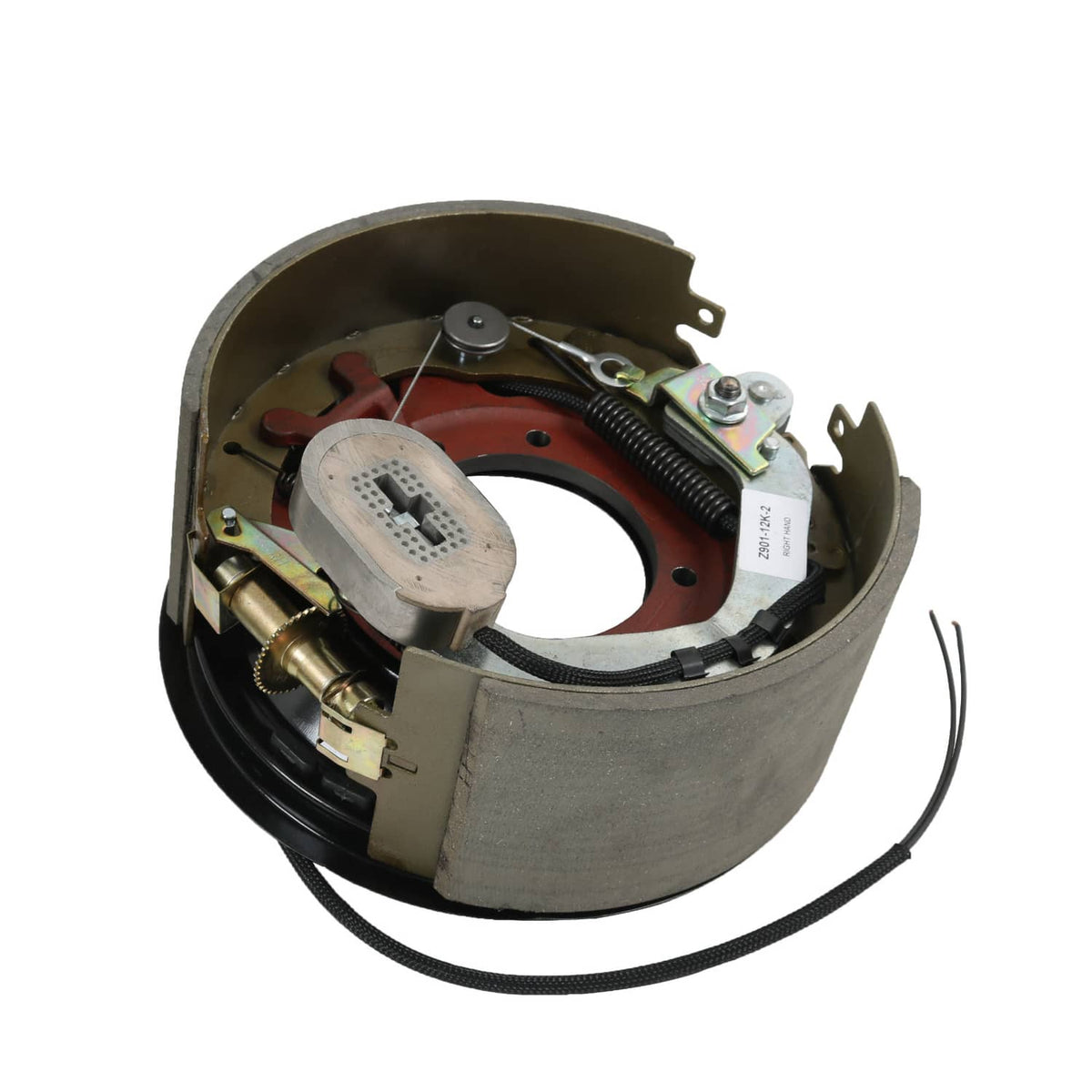 Solidspare NEW 4pcs 12-1/4x5" 12K 15K Electric Backing Plate Trailer Brake Fits Dexter 5"