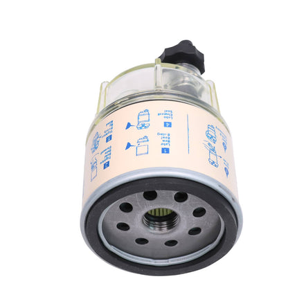 Solidspare R12T Fuel Filter Water Separator Spin-on with Water Collection Bowl For Marine